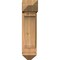 Ekena Millwork Legacy Arts and Crafts Smooth Bracket w/ Offset Brace, Western Red Cedar, 7 1/2"W x 18"D x 30"H BKT0806X18X30LEC03SWR - alternate 4